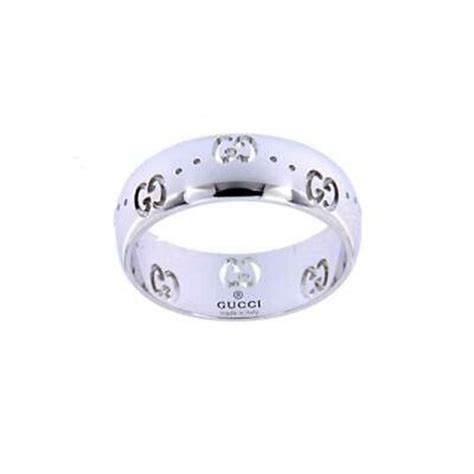 anello gucci oro bianco 18kt|Gucci Anello Icon In Oro Bianco 18kt .